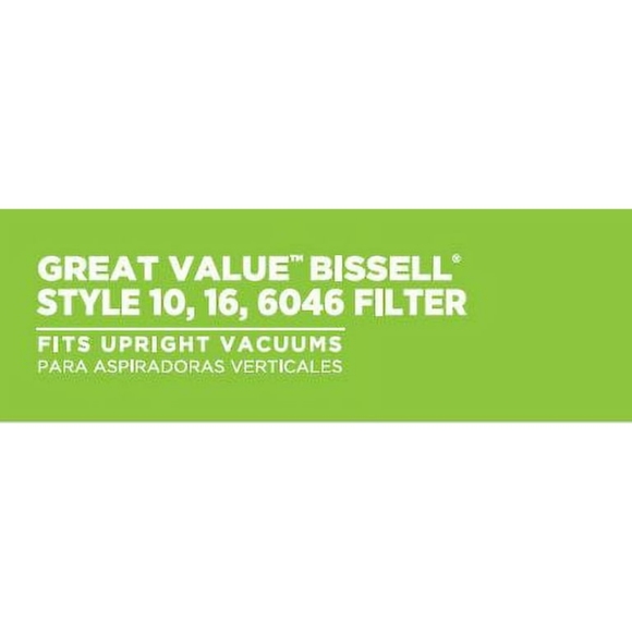 2 NEW Great Value BISSELL Style 10, 16, & 6046 Vacuum Filter - Picture 2 of 4